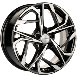 Khomen Wheels 7x17/5x110 ET40 D67,1 KHW1716 (Evolute i-Joy) Black-FP