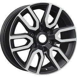 Khomen Wheels 8x17/6x139,7 ET30 D106,1 KHW1723 (JAC T6 Pickup) Black-FP