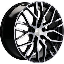 Khomen Wheels 8,5x20/5x112 ET20 D66,5 KHW2005 (Q8) Black-FP