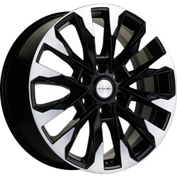 Khomen Wheels 8x20/6x139,7 ET60 D95,1 KHW2010 (LC 300) Black-FP