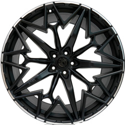 Khomen Wheels 10x22/5x112 ET30 D66,6 ZEUS 2202 (X5/X6/X7/Cullinan) Black matt MR