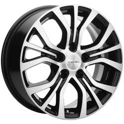 Khomen Wheels 6,5x16/5x114,3 ET43 D67,1 KHW1608 (Huyndai/Kia) Black-FP