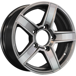Khomen Wheels 6,5x16/5x139,7 ET40 D98,5 KHW1614 (Niva 4x4) Gray