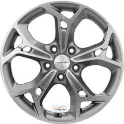 Khomen Wheels 7x17/5x114,3 ET50 D67,1 KHW1702 (CX-5/Seltos/Optima) Gray-FP