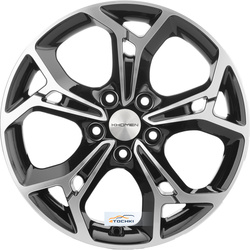 Khomen Wheels 7x17/5x114,3 ET37 D66,5 KHW1702 (Jolion) Black-FP