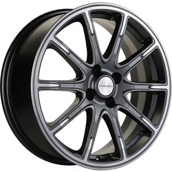 Khomen Wheels 6,5x17/4x100 ET43 D60,1 KHW1707 (Lada Vesta Cross) Gray-FP