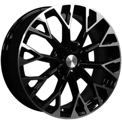 Khomen Wheels 7x17/5x114,3 ET45 D67,1 KHW1718 (CX-5/i40/Changan CS75FL/Besturn X80) Black-FP