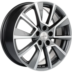 Khomen Wheels 7x18/5x108 ET33 D60,1 KHW1802 (OMODA C5) Gray-FP