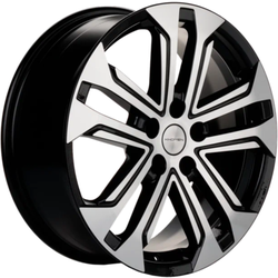 Khomen Wheels 7x18/5x114,3 ET40 D64,1 KHW1803 (Haval F7/F7x) Black-FP