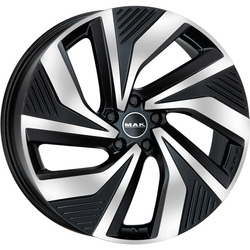 MAK 8x19/5x114,3 ET45 D76 Electra Black mirror