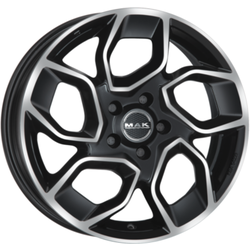 MAK 7x17/5x118 ET45 D71,1 Express Black mirror