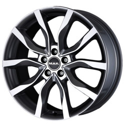 MAK 8x19/5x120 ET38 D72,6 Highlands Gunmetal Mirror Face