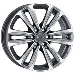 MAK 7,5x17/6x139,7 ET38 D67,1 Safari 6 Gunmetal Mirror Face