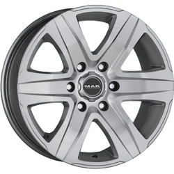 MAK 8x18/6x130 ET53 D84,1 Stone 6 Silver