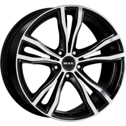 MAK 9,5x21/5x112 ET37 D66,6 X-Mode Black mirror