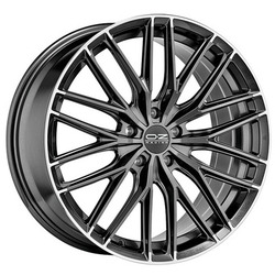OZ 8,5x19/5x114,3 ET35 D75 Gran Turismo HLT Star Graphite Diamond Lip