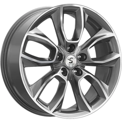 Premium Series 7x18/5x114,3 ET38 D67,1 001 (Outlander) Diamond Gloss Graphite