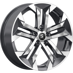 Premium Series 7,5x19/5x108 ET36 D65,1 015 (Exeed TXL/VX) Diamond Black Gris