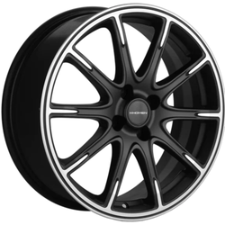 Khomen Wheels 6,5x17/4x100 ET44 D54,1 KHW1707 (KIA Rio I/II Solaris I/II) Black matt-FP