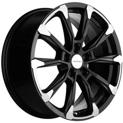 Khomen Wheels 7,5x18/5x108 ET47 D60,1 KHW1808 (Chery Tiggo 8/8 Pro) Black-FP