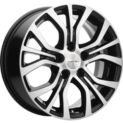 Khomen Wheels 6,5x16/5x114,3 ET45 D54,1 KHW1608 (Geely Coolray) Black-FP