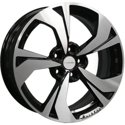 Khomen Wheels 7x17/5x114,3 ET40 D66,1 KHW1724 (Qashqai) Black-FP