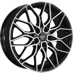 Khomen Wheels 7x18/5x114,3 ET45 D60,1 KHW1813 (Changan/Geely/Lexus/Suzuki/Toyota) Black-FP