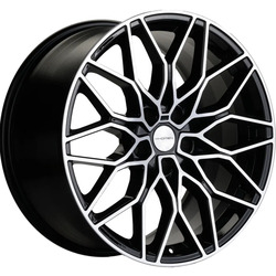 Khomen Wheels 8,5x19/5x112 ET30 D66,6 KHW1902 (Audi/VW) Black-FP