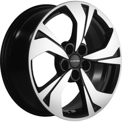 Khomen Wheels 7x17/5x114,3 ET35 D66,1 KHW1724 (Nissan Juke) Black-FP