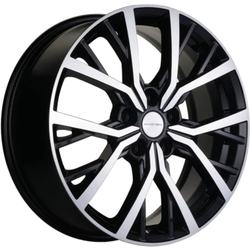 Khomen Wheels 7x18/5x114,3 ET35 D60,1 KHW1806 (Changan/Geely/Lexus/Suzuki/Toyota) Black-FP