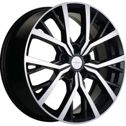 Khomen Wheels 7x18/5x114,3 ET50 D54,1 KHW1806 (Coolray) Black-FP
