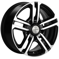 Khomen Wheels 6,5x16/5x139,7 ET35 D98,5 KHW1602 (Niva 4x4 Bronto) Black-FP