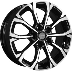Khomen Wheels 6,5x16/5x112 ET40 D66,6 KHW1605 (MB C-Class) Black-FP