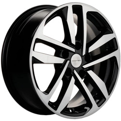 Khomen Wheels 6,5x16/5x100 ET39 D57,1 KHW1612 (Polo) Black-FP