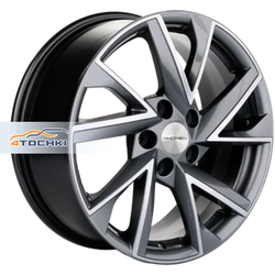 Khomen Wheels 7x17/5x110 ET46 D63,3 KHW1714 (Changan CS35/CS35 Pro) Gray-FP