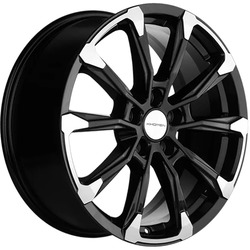 Khomen Wheels 7,5x18/5x110 ET40 D67,1 KHW1808 (Evolute i-Joy) Black-FP