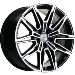 Khomen Wheels 8,5x19/5x114,3 ET30 D60,1 KHW1904 (RX/NX) Black-FP