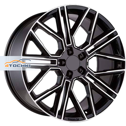 Khomen Wheels 9,5x21/5x112 ET31 D66,6 KHW2101 (Q7/Touareg) Black-FP