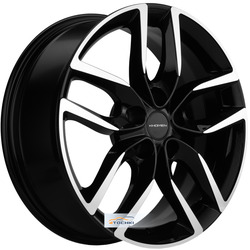 Khomen Wheels 6,5x17/5x108 ET33 D60,1 KHW1708 (Chery Tiggo 7pro) Black-FP