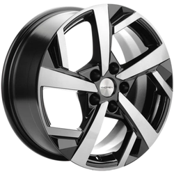 Khomen Wheels 7x17/5x108 ET40 D54,1 KHW1712 (Jac/������� 3) Black-FP