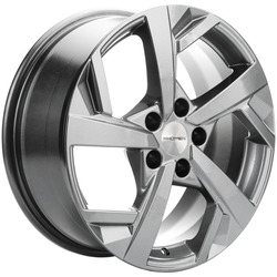 Khomen Wheels 7x17/5x112 ET43 D57,1 KHW1712 (Karoq/Octavia/Passat/Tiguan) Gray (�����)