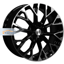 Khomen Wheels 7x17/5x108 ET40 D54,1 KHW1718 (Jac/������� 3) Black-FP