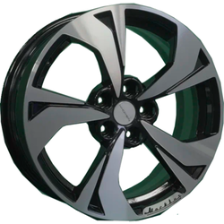 Khomen Wheels 7x17/5x108 ET40 D54,1 KHW1724 (Jac/������� 3) Black-FP