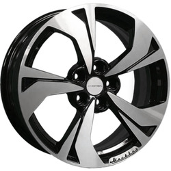 Khomen Wheels 7x17/5x114,3 ET40 D66,1 KHW1724 (Qashqai) Black-FP
