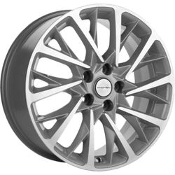 Khomen Wheels 7,5x18/5x108 ET47 D60,1 KHW1804 (Chery Tiggo 8/8 Pro) F-Silver-FP