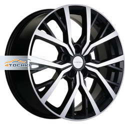 Khomen Wheels 7x18/5x114,3 ET45 D60,1 KHW1806 (Changan/Geely/Lexus/Suzuki/Toyota) Black-FP
