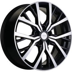 Khomen Wheels 7x18/5x114,3 ET38 D67,1 KHW1806 (Outlander) Black-FP