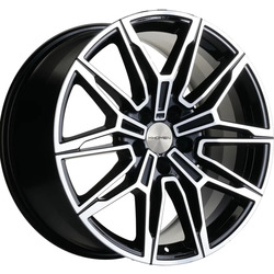 Khomen Wheels 8,5x19/5x112 ET30 D66,6 KHW1904 (Audi/VW) Black-FP