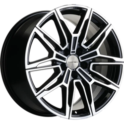 Khomen Wheels 8,5x19/5x112 ET40 D57,1 KHW1904 (Karoq/Octavia) Black-FP