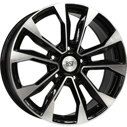 RST 8,5x21/5x150 ET54 D110,1 R2107FF (Toyota Land Cruiser 200 Series Facelift [2015 .. 2023]) Black-FP FlowForming